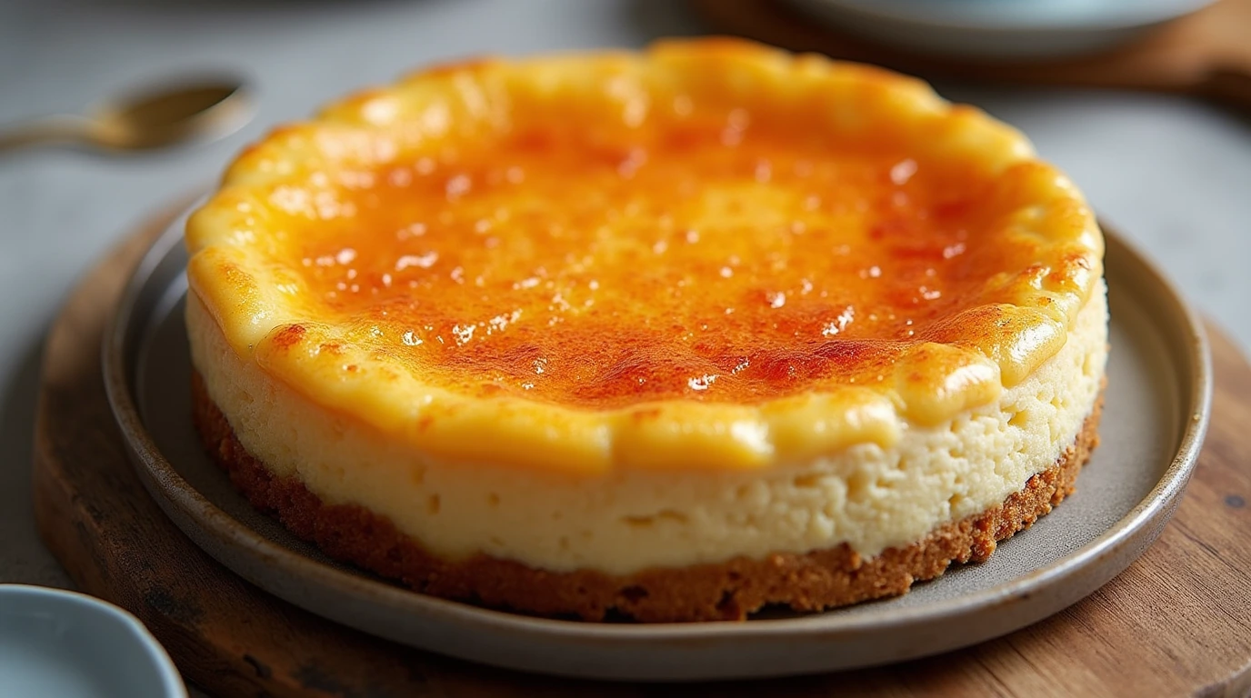 Crème Brûlée Cheesecake
