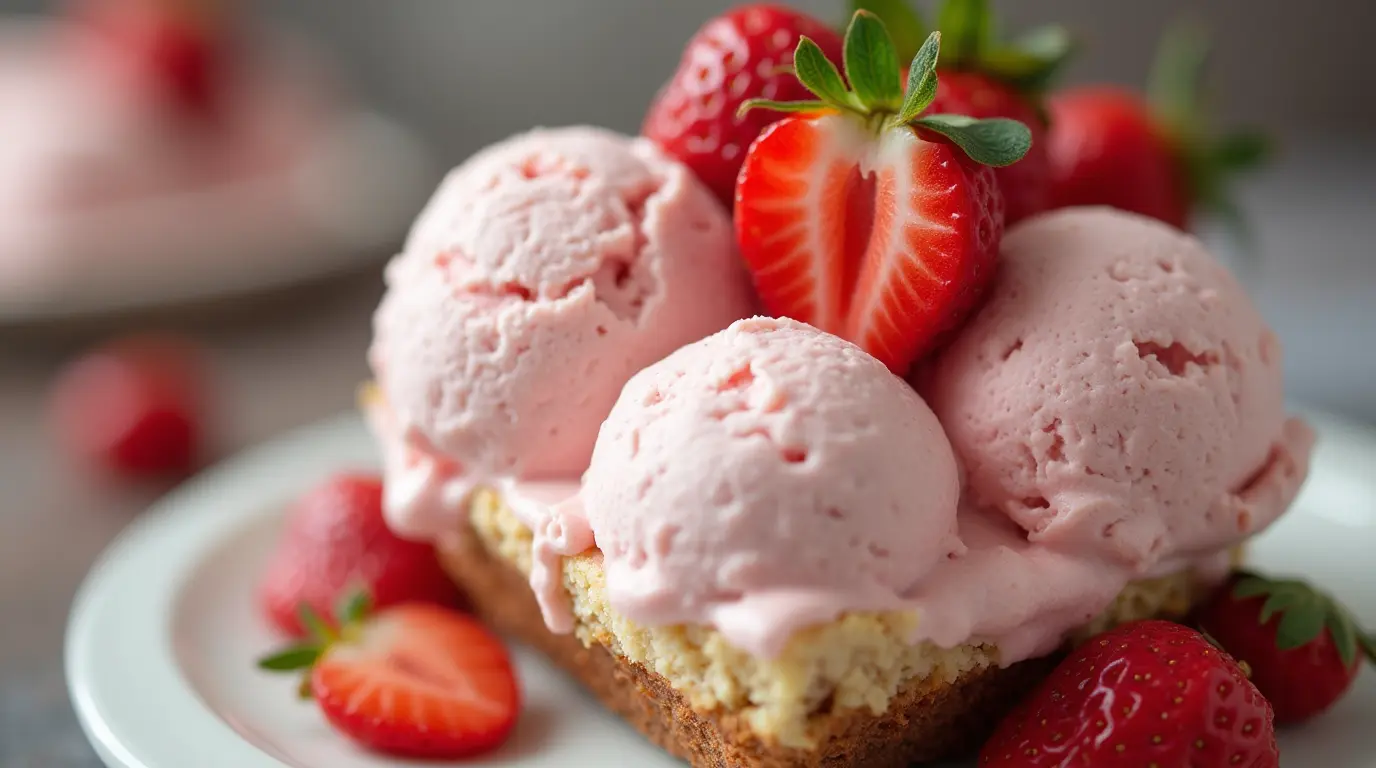 Strawberry Cheesecake Ice Cream