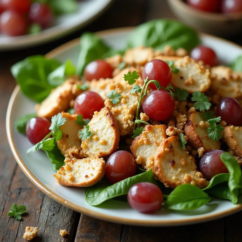 What Kind of Grapes Go in Chicken Salad?