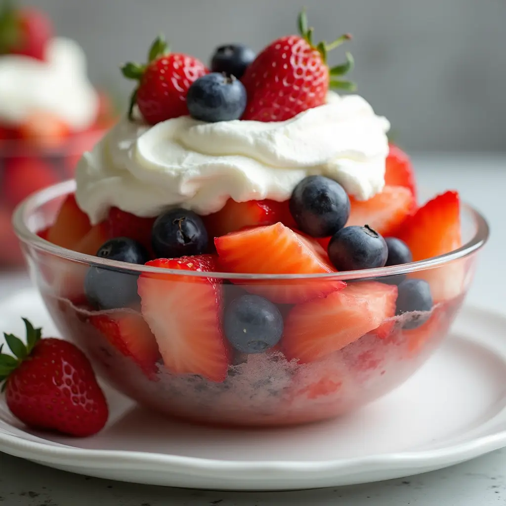 What fruit goes well with cool whip?