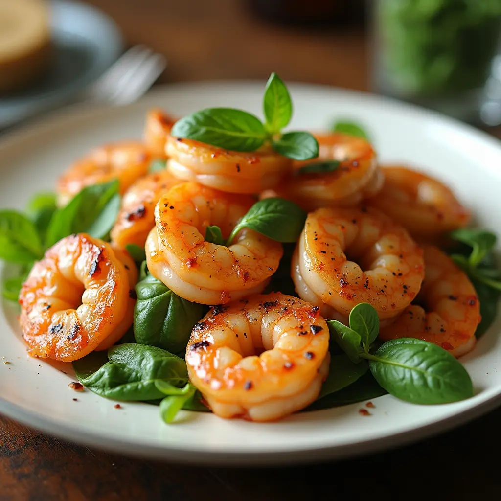 grilled shrimp salad​