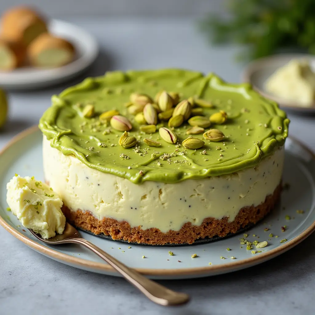 Pistachio Cheesecake