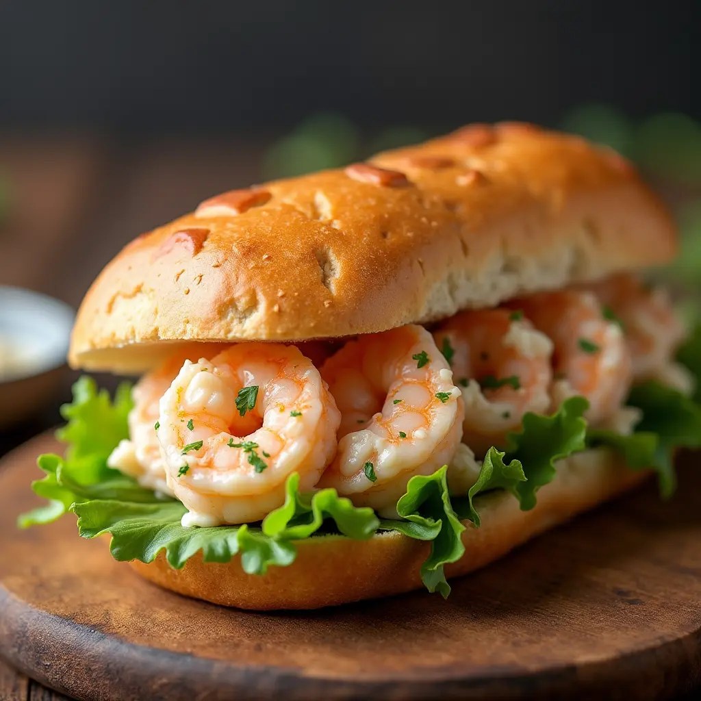 Shrimp Salad Sandwich